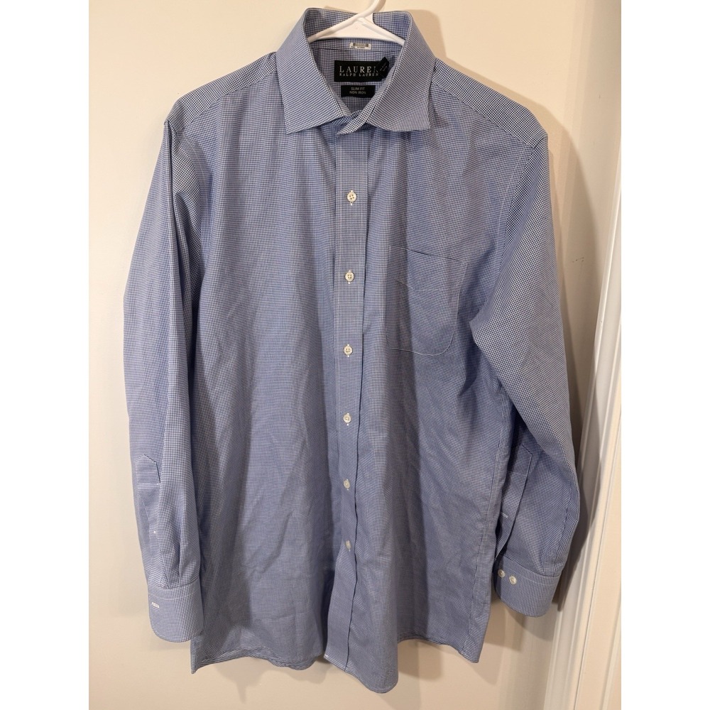 Lauren Ralph Lauren Slim‎ Fit Gingham Mens Size 16 32/33